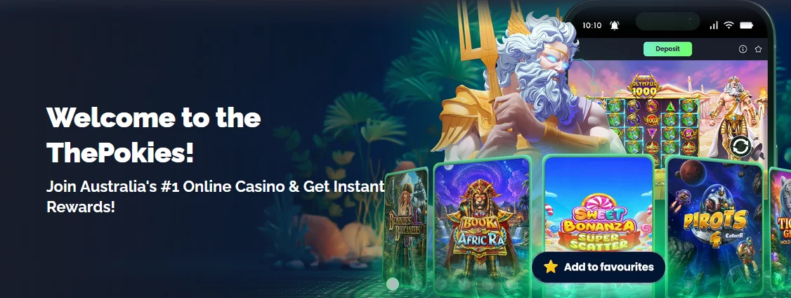 Welcome to ThePokies, Australia's #1 online casino